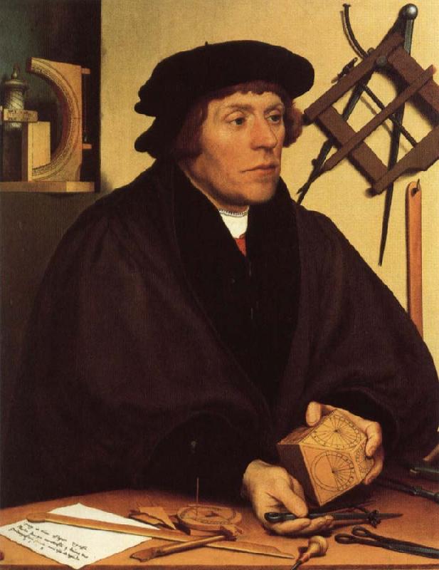 Hans Holbein Portrait of Nikolaus Kratzer Germany oil painting art